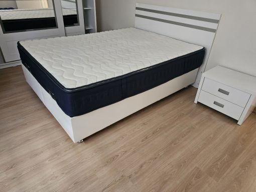 Bayrampaşa'dan aldığımız yatak odasının baza yatağı