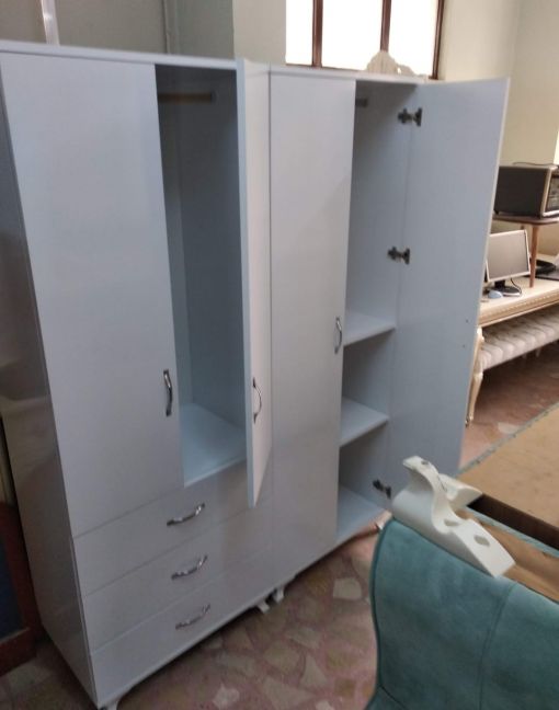 İkinci El 3 Kapaklı Gardolop